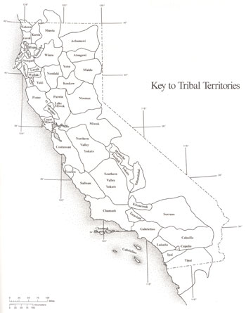 Map from Volume 8 of the Handbook of North American Indians